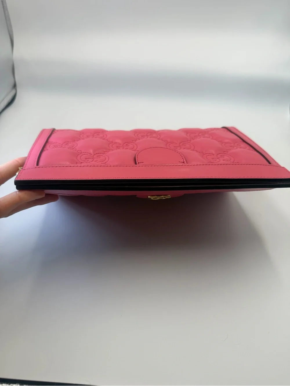 Gucci Small Matelasse Pink Crossbody